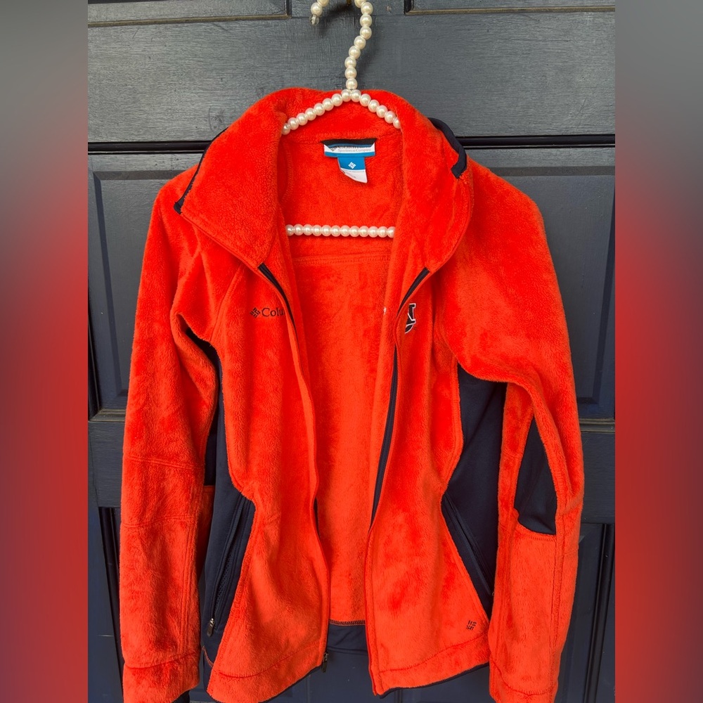Columbia Women's Vibrant Orange Teddy Jacket